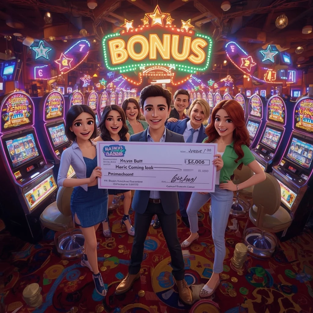 bonus nelle mani dell'uomo al casinò BET2020