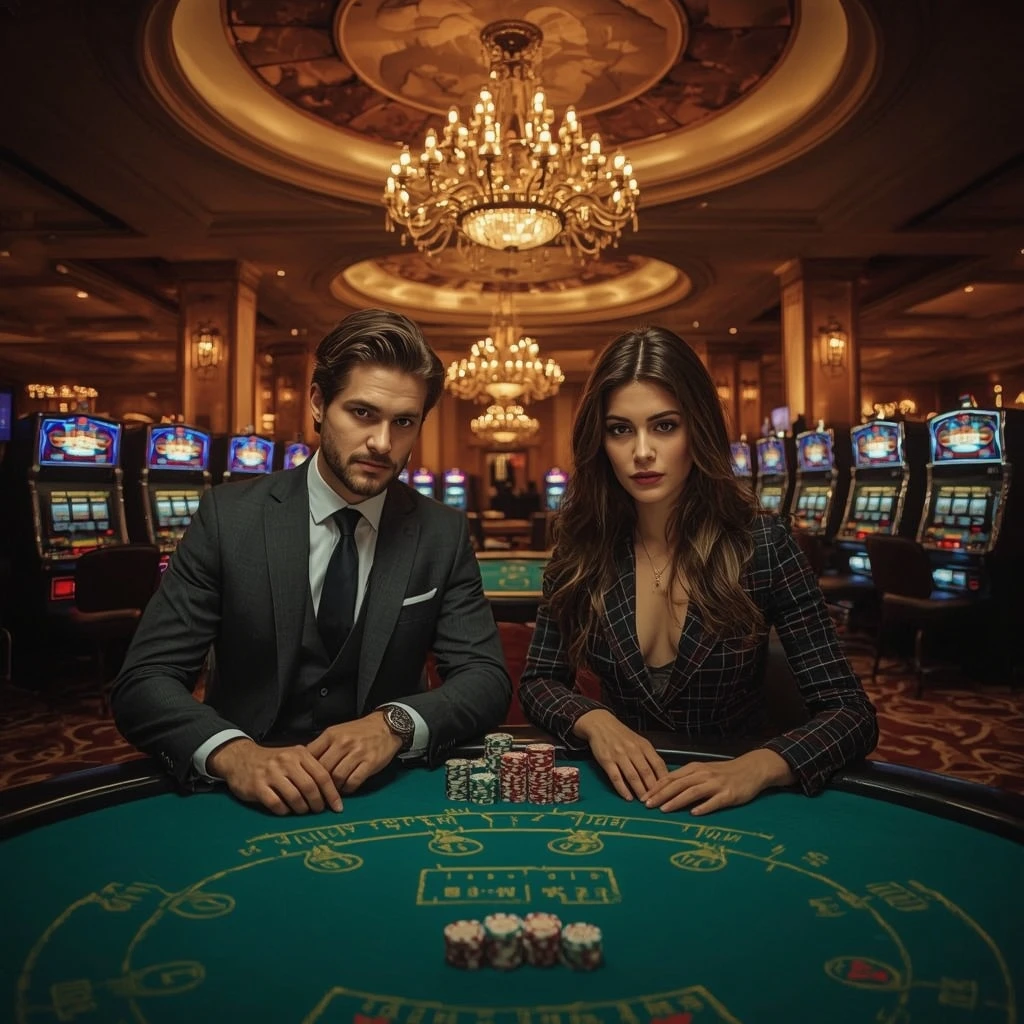 Due giocatori di poker al Bet2020 Casino